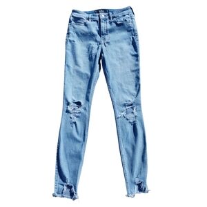 Hollister California High Rise Super Skinny Women's Blue Jeans Size 3R W26 L28
